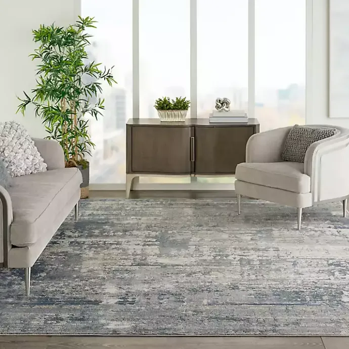 Hot Kirklands Home Charcoal Tally Textured Area Rug, 7x9