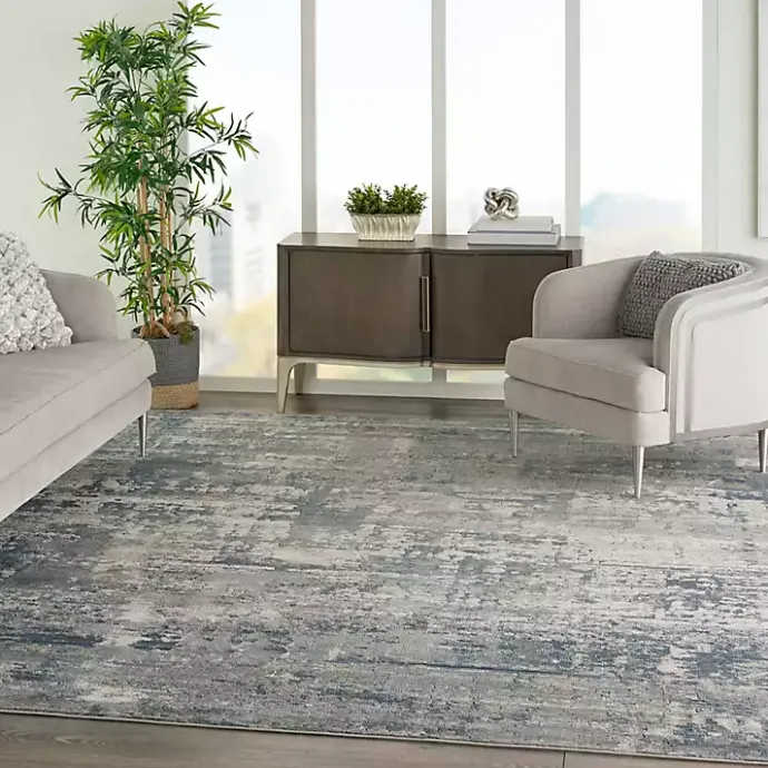 Hot Kirklands Home Charcoal Tally Textured Area Rug, 7x9