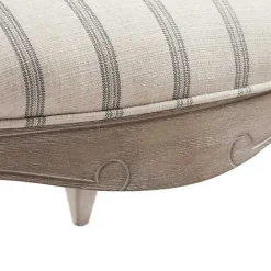 Hot Kirklands Home Chaucer Navy Striped Accent Chair