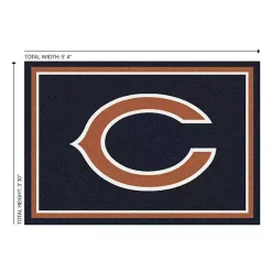Discount Kirklands Home Chicago Bears Area Rug, 4x6