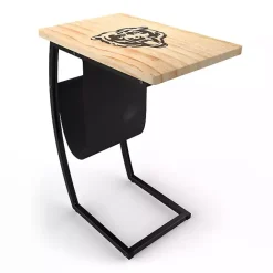 Discount Kirklands Home Chicago Bears Wood C-Table Tan
