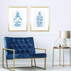 Kirklands Home Chinoiserie Vases I Framed Art Prints, Set of 2
