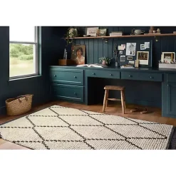Kirklands Home Chris Loves Julia x Loloi Alice Cream Rug, 5x7