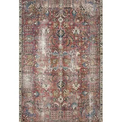 Discount Kirklands Home Chris Loves Julia x Loloi Jules Merlot Rug, 5x7