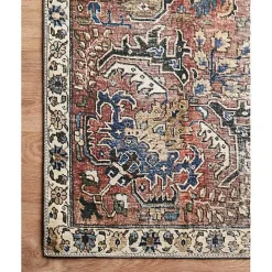 Clearance Kirklands Home Chris Loves Julia x Loloi Jules Merlot Rug, 7x9