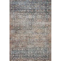 Best Kirklands Home Chris Loves Julia x Loloi Jules Dark Blue Rug, 2x9