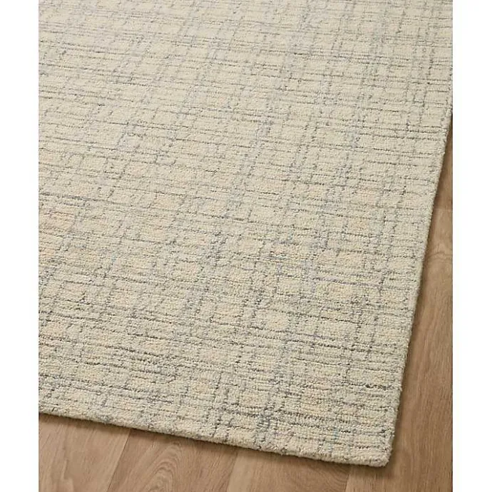 Hot Kirklands Home Chris Loves Julia x Loloi Polly Tan Grid Rug, 2x9