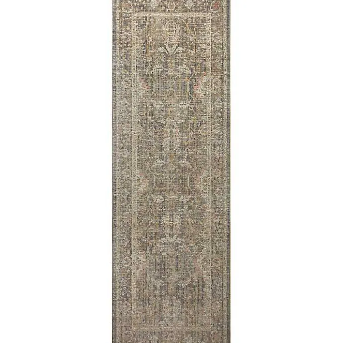 New Kirklands Home Chris Loves Julia x Loloi Sage Rosemarie Rug, 3x5 Green