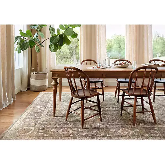 New Kirklands Home Chris Loves Julia x Loloi Sage Rosemarie Rug, 5x7 Green