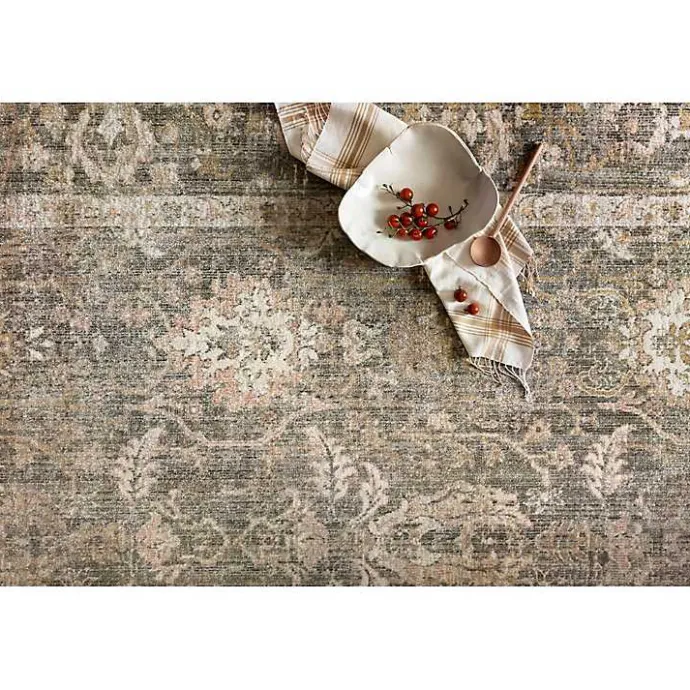 New Kirklands Home Chris Loves Julia x Loloi Sage Rosemarie Rug, 6x9 Green