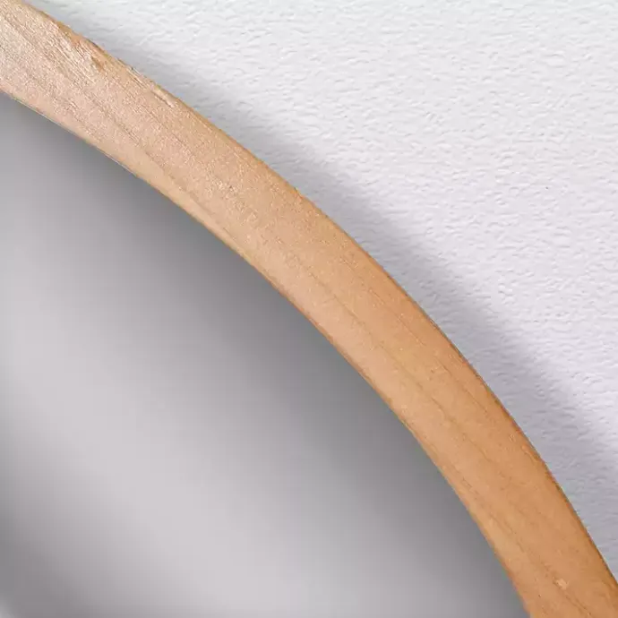 Kirklands Home Ciarra Natural Wood Arch Wall Mirror