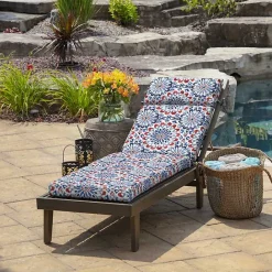 Kirklands Home Clark Outdoor Chaise Cushion, 72 in.