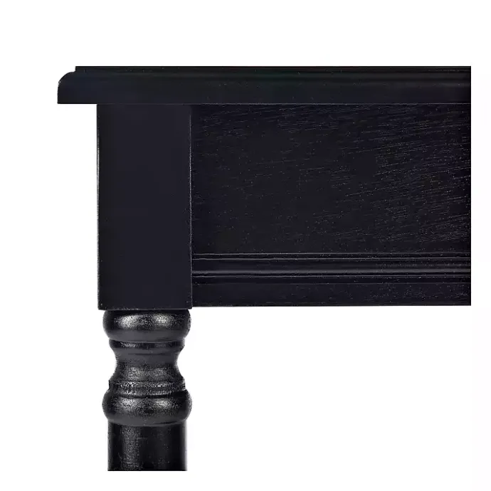 Sale Kirklands Home Classic Tegan Square Accent Table Black