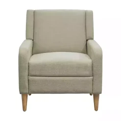 Outlet Kirklands Home Classic Upholstered Taupe Accent Chair Tan
