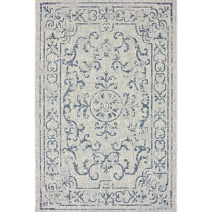 Discount Kirklands Home Classicism Sun Shower Outdoor Area Rug, 5x8