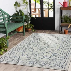 Clearance Kirklands Home Classicism Sun Shower Outdoor Area Rug, 7x9