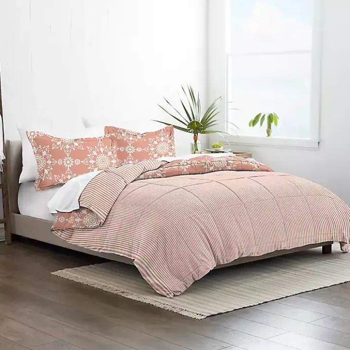 Outlet Kirklands Home Clay Daisy Medallion Twin 3-pc. Comforter Set Orange