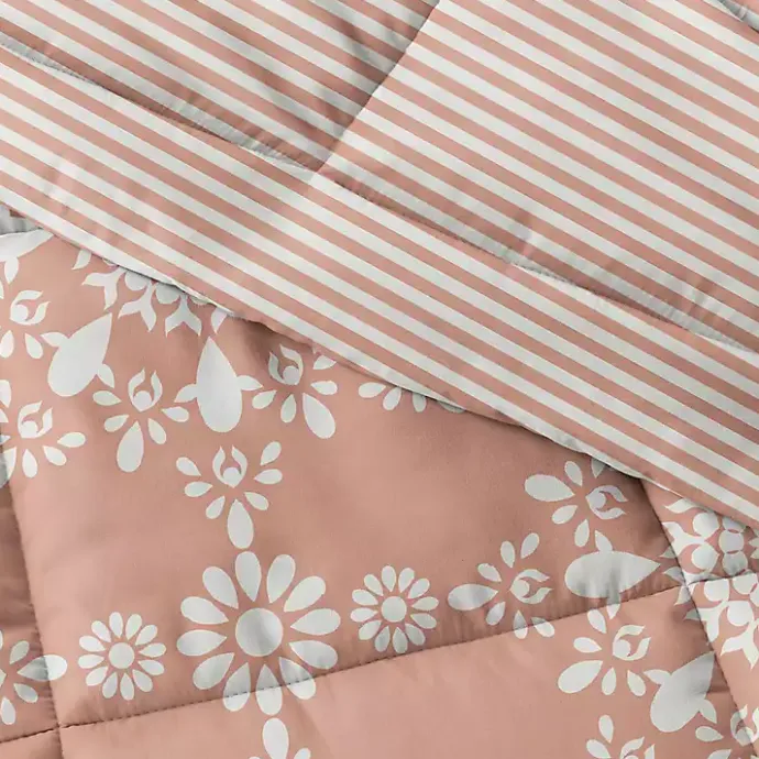 Outlet Kirklands Home Clay Daisy Medallion Twin 3-pc. Comforter Set Orange