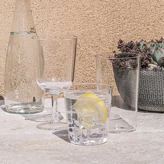 Best Kirklands Home Classic Tall Tumbler Glasses, Set of 6 Clear