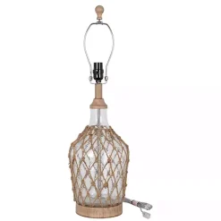 Online Kirklands Home Clear Glass Coastal Netting Table Lamps, Set of 2 White