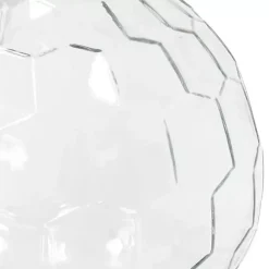 Clearance Kirklands Home Clear Glass Honeycomb Table Lamp White