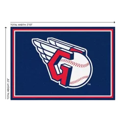 Hot Kirklands Home Cleveland Guardians Spirit Rug, 3x4