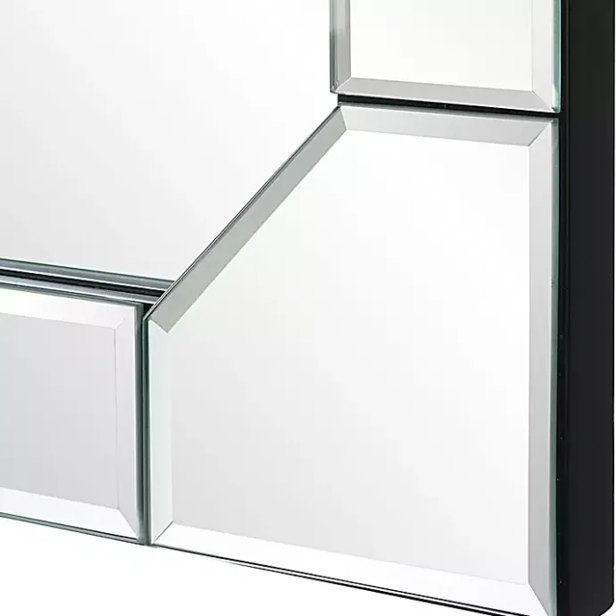 Hot Kirklands Home Clipped Corners Frameless Beveled Wall Mirror