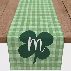 Online Kirklands Home Clover Personalized Monogram Table Runner, 90 in. Green