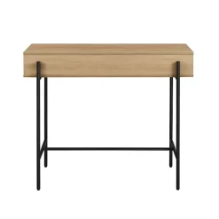 Hot Kirklands Home Coastal Oak Cruz Console Table Tan