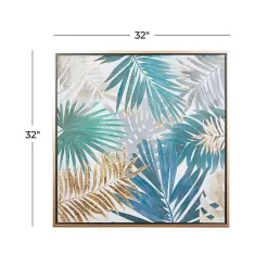 Hot Kirklands Home Coastal Palms Framed Canvas Art Print