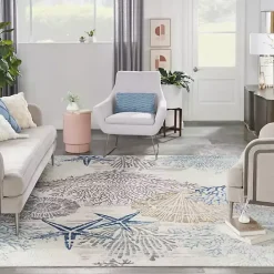 Sale Kirklands Home Coastal Reef Dreams Area Rug, 7x9