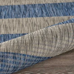 Clearance Kirklands Home Coastal Stripes Indoor/Outdoor Area Rug, 5x7