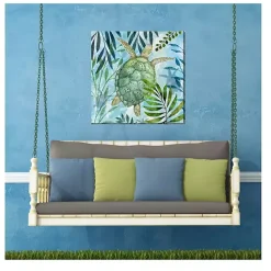 Online Kirklands Home Coastal Turtle Outdoor Canvas Art Print