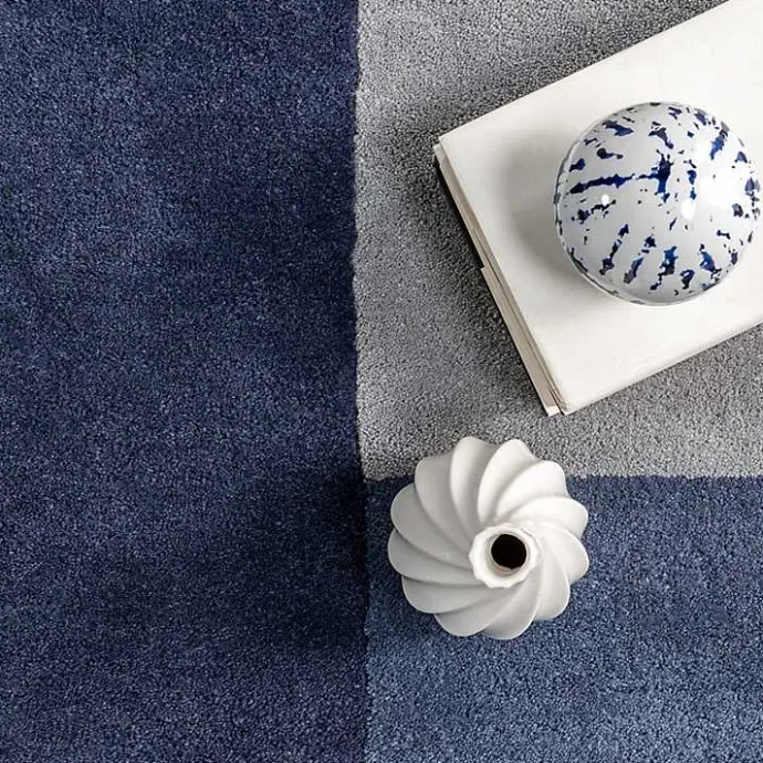 Outlet Kirklands Home Colorado Emily Henderson x RugsUSA Area Rug, 5x8 Blue