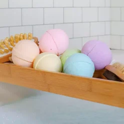 New Kirklands Home Colorful Assorted Bath Bombs, Set of 6 Multi