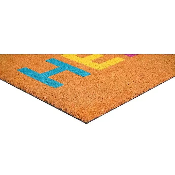 Outlet Kirklands Home Colorful Hello Doormat