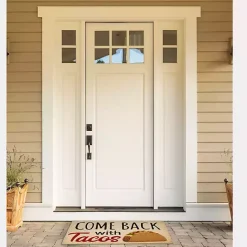 Clearance Kirklands Home Come Back With Tacos Doormat