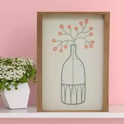 Discount Kirklands Home Contemporary Floral II Framed Art Print