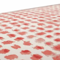 New Kirklands Home Coral Checkered Outdoor Settee Cushion