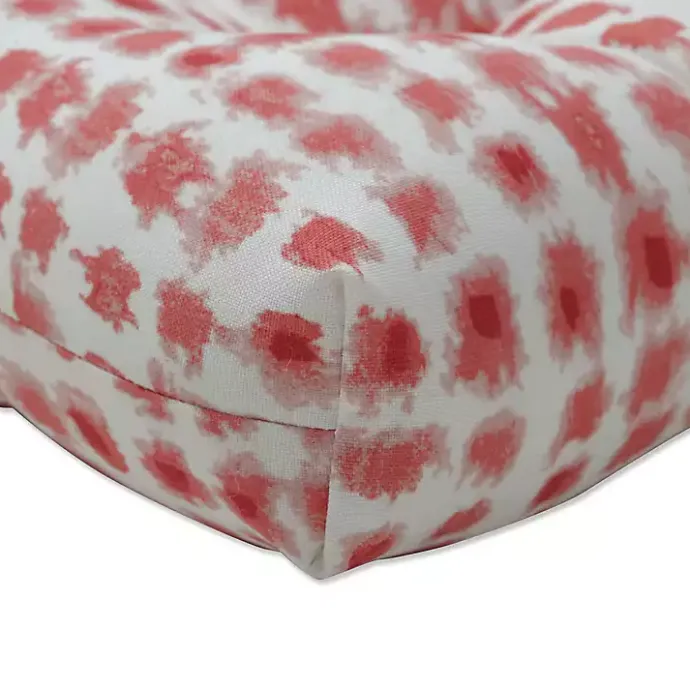 Best Kirklands Home Coral Dotted 2-pc. Outdoor Chair Cushion Set