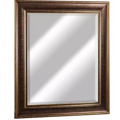 Clearance Kirklands Home Cormac Distressed Bronze Wall Mirror Brown