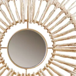 Best Kirklands Home Corn Husk Wrapped Mirrors, Set of 3