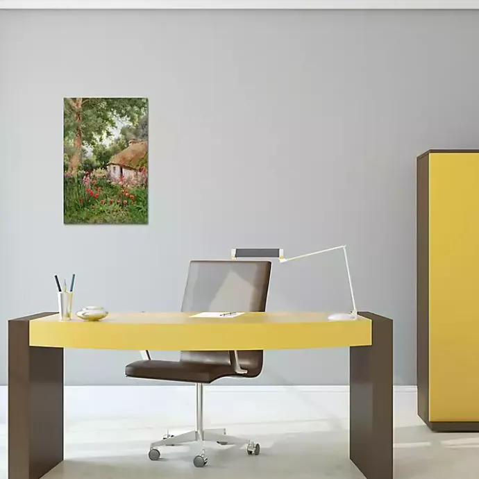 Clearance Kirklands Home Cottage Garden Canvas Art Print Multi