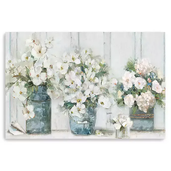 Hot Kirklands Home Cottage Mantle Canvas Art Print