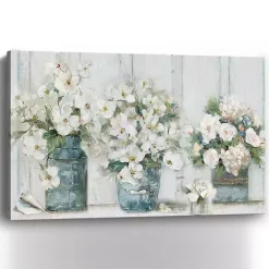 Hot Kirklands Home Cottage Mantle Canvas Art Print