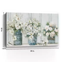 Hot Kirklands Home Cottage Mantle Canvas Art Print