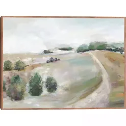 Online Kirklands Home Country Road Hill Framed Canvas Art Print Multi