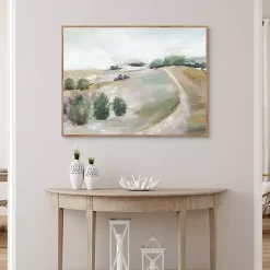 Online Kirklands Home Country Road Hill Framed Canvas Art Print Multi
