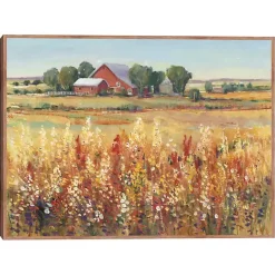 Sale Kirklands Home Country Views Framed Canvas Art Print