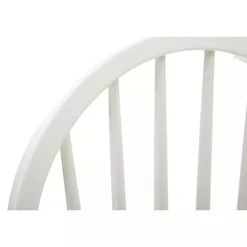 Kirklands Home Cream & Natural Wooden Dining Chairs, Set of 2 White